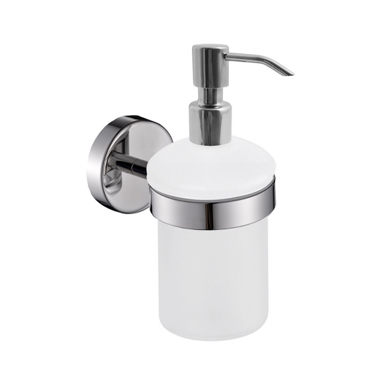 Origins Living G Pro Soap Dispenser - Chrome 5081-13 from Ebzone Wall mounted Bathroom Accessories Origin Living Colorado Glass Shelf 57cm - Chrome 6919/60-13