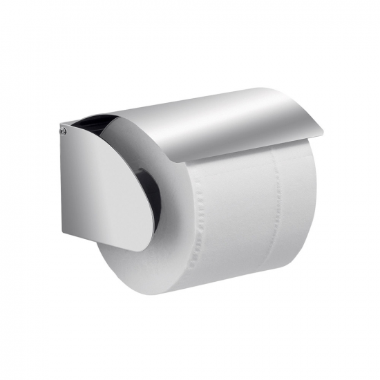 Origins Living G Pro Toilet Roll Holder with Flap - Brushed 5025-38 from Ebzone Wall mounted Bathroom Accessories Origin Living Atena Towel Rail 60cm - Chrome 4421/60-13