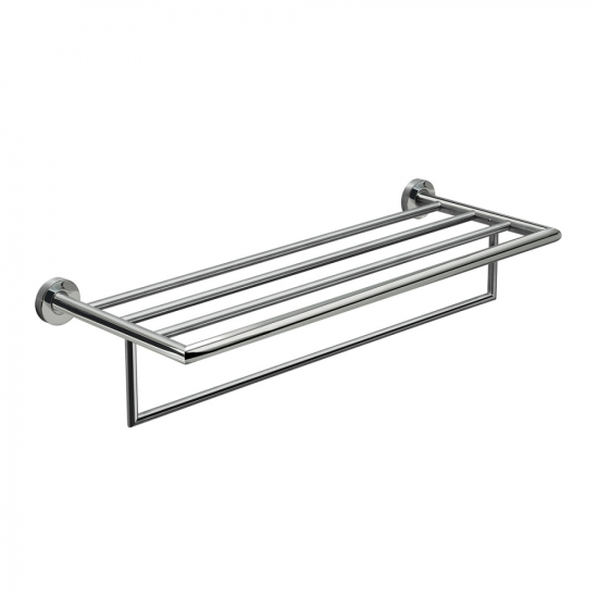 Origins Living G Pro Towel Rack - Chrome 5044-13 from Ebzone Wall mounted Bathroom Accessories Origin Living Baxter Towel Rail 66cm - Brushed Brass BAX-115166-BB