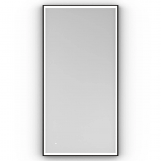 Origins Living Astoria Mirror 140 Black - 140x70cm B008370