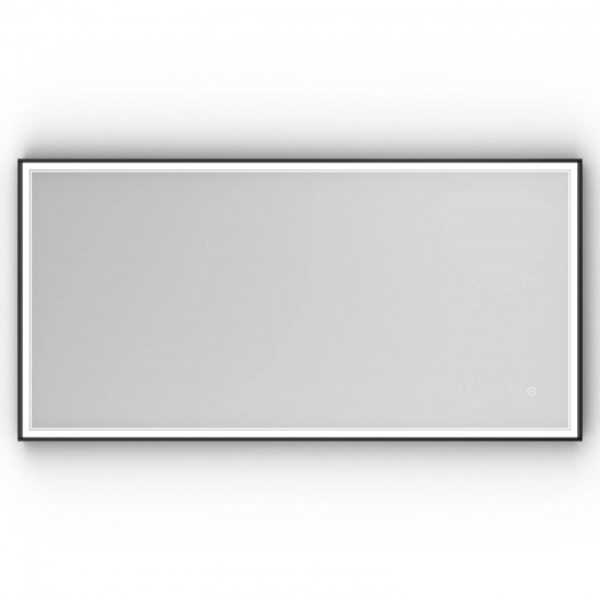 Origins Living Astoria Mirror 140 Black - 140x70cm B008370