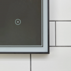 Origins Living Astoria Mirror 140 Black - 140x70cm B008370 from Ebzone Shower Doors Class 6mm 1200x900mm Easy-Fit Sliding Door & 45mm Tray & Waste - Chrome CLAS5198