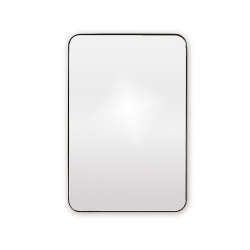 Origins Living City Rectangular Mirror 50 Black - 50x75cm B375608 Origins Living City Rectangular Mirror 50 Black - 50x75cm B375608