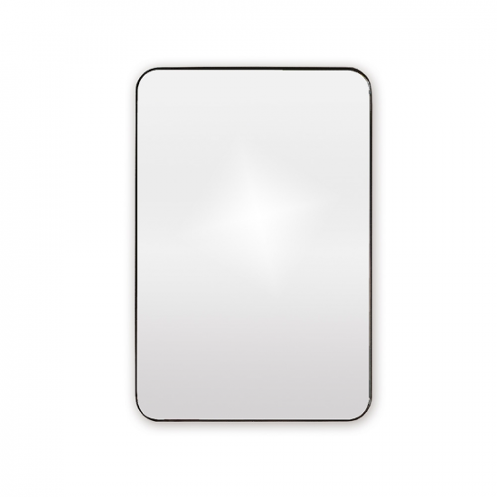 Walkin Panels Ronix 700mm Wetroom Front Panel & Support Bar - Black ROL599