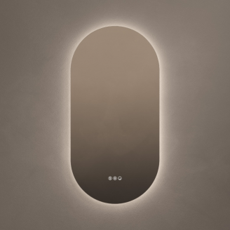 Origins Living Mirrors Claris CLR-01C459-03 Origins Living Claris Capsule Mirror 45x90cm CLR-01C459-03 Bathrooms 800x1400mm Square Bath Screen (6mm) - Black ATT541