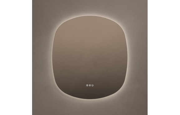 Origins Living Claris Curve Oblong Mirror 70x78cm CLR-01C778-03 Origins Living Claris Curve Oblong Mirror 70x78cm CLR-01C778-03