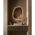Origins Living Claris Organic Mirror 60x80cm CLR-01G068-03 from Ebzone Crosswater Bathroom Taps & Mixers Crosswater Belgravia Crosshead Bath Shower Mixer with Kit & Legs Brushed Brass BL422DF+BL002FF
