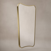 Origins Living Delphine Mirror 60 Brushed Brass - 60x90cm DEL-001069-BB