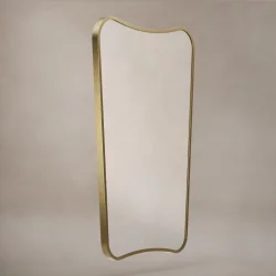 Origins Living Delphine Mirror 60 Brushed Brass - 60x90cm DEL-001069-BB