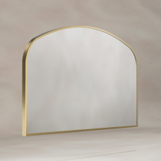 Origins Living Delphine Mirror 120 Brushed Brass Origins Living Delphine Mirror 120 Brushed Brass