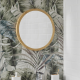 Origins Living Kenji Mirror Round 80cm Bamboo KNJ-00D080-BA from Ebzone Toilets & Frames Cedod Rimless Comfort Height Close Coupled Open Back WC & Slim Soft Close Seat AMY5215