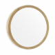 Origins Living Kenji Mirror Round 80cm Bamboo KNJ-00D080-BA from Ebzone Toilets & Frames Cedod Rimless Comfort Height Close Coupled Open Back WC & Slim Soft Close Seat AMY5215