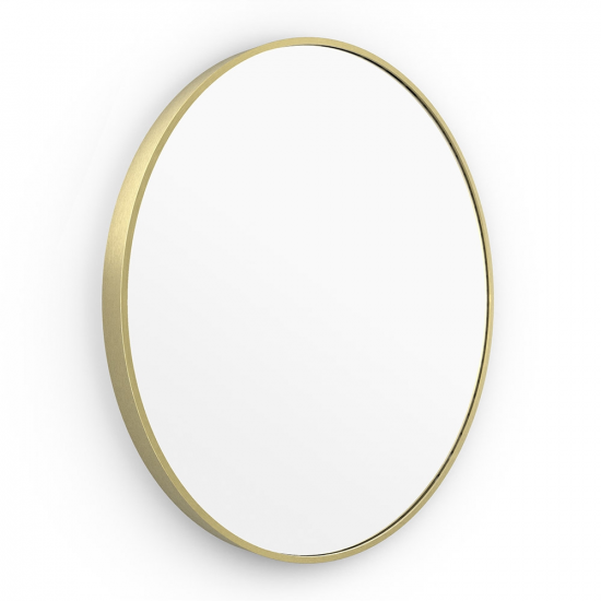 Origins Living Lomax Round Mirror 60cm Brushed Brass LMX-00D060-BB from Ebzone Mirrors Origins Living Astoria Mirror 75 Brushed Bronze - 75x90cm B008394