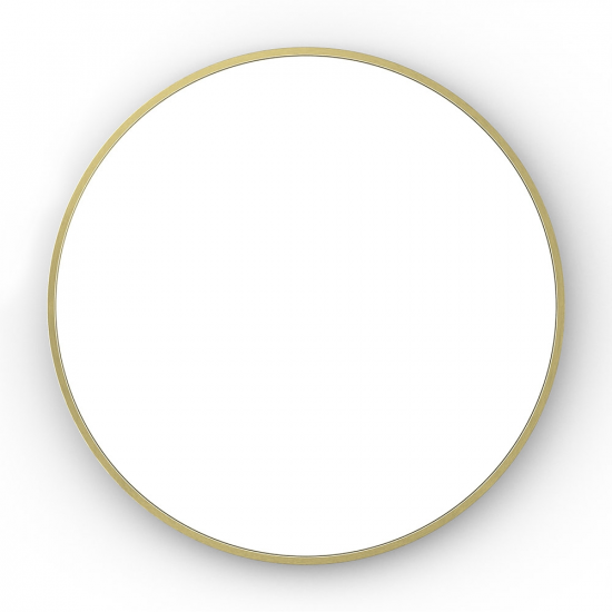 Origins Living Lomax Round Mirror 60cm Brushed Brass LMX-00D060-BB from Ebzone Mirrors Origins Living Astoria Mirror 75 Brushed Bronze - 75x90cm B008394