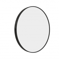 Origins Living Lomax Round Mirror 60cm Black LMX-00D060-BK