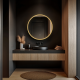 Origins Living Mirrors Luxor LXR-01D080-01 Origins Living Luxor Mirror 80cm Gold/Black LXR-01D080-01 Mirrors Origins Living City Rectangular Mirror 150 Black - 150x50cm B375615