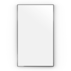 Origins Living Newington Rectangular Mirror 120 Black - 120x70cm NWG-001127-BK