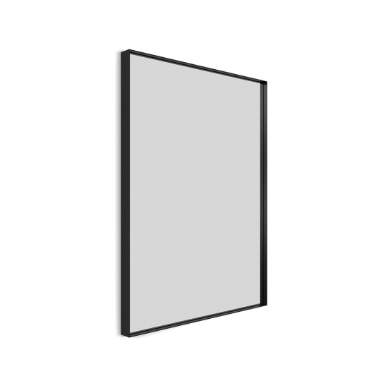 Mirrors Origins Living City Round Mirror 80cm Black CTY-00D080-BK