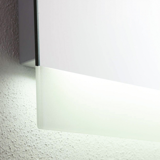 Origins Living Skyline Mirror 100 - 100x60cm BR.60100.008.S from Ebzone Mirrors Docklands Mirror With Shelf 50 Black - 50x80cm DKL-002058-BK