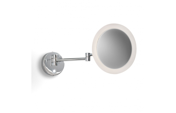 Origins Living Sloane Round LED Magnifying Mirror Chrome SLN-017302-CH