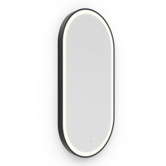 Origins Living Lomax Light Capsule Mirror 50 Black - 50x100cm LML-01C051-BK from Ebzone Crosswater Bathroom Taps & Mixers Crosswater Belgravia Crosshead Basin Monobloc Chrome BL110DPC