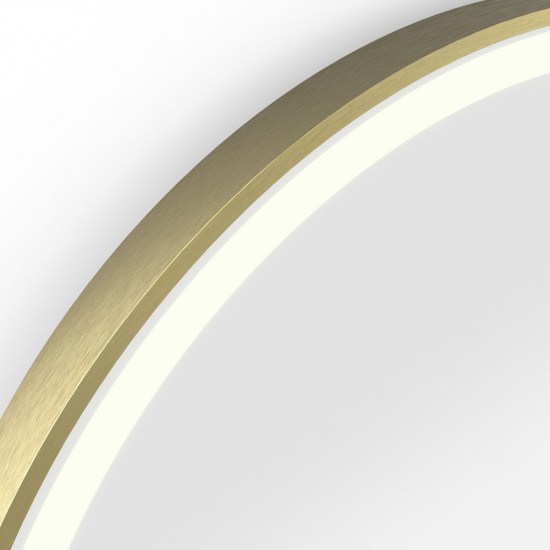 Origins Living Lomax Light Capsule Mirror 50 Brushed Brass - 50x100cm LML-01C051-BB from Ebzone Mirrors Origins Living Belvoir Oval Mirror 55 - 55x75cm BLV-00V057-00