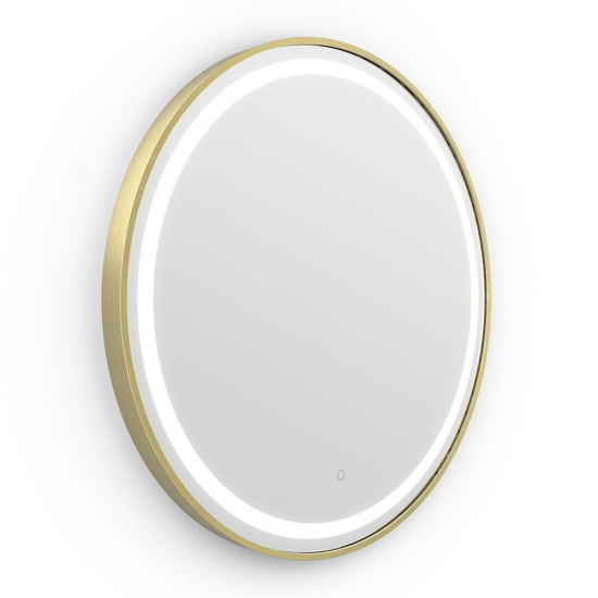 Origins living Mirrors Lomax Light LML-01D070-BB Origins Living Lomax Light Round Mirror 70cm Brushed Brass LML-01D070-BB Mirrors Origins Living Brix Mirror - 40x80cm 324307