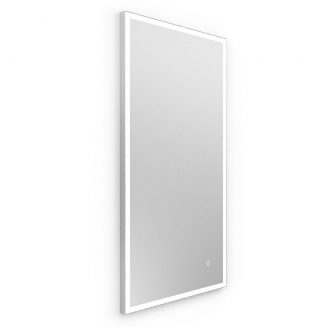 Origins Living Tate Light Rectangular Mirror 40 Polished - 40x80cm TTL-011048-CH from Ebzone Mirrors Origins Living Ludgate Mirror with Shelf 55cm Black LDG-002510-BK