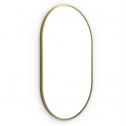 Origins Living Docklands Capsule Mirror 50 Brushed Brass - 50x80cm DKL-00C058-BB
