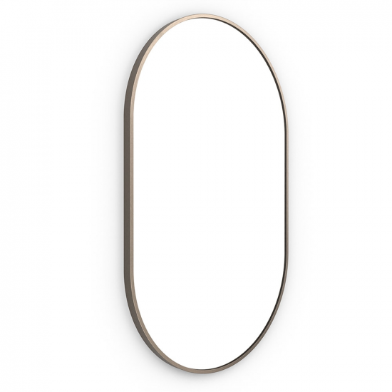 Dockland Capsule and Arched Mirrors DKL-00C058-BZ Origins Living Docklands Capsule Mirror 50 Brushed Bronze - 50x80cm DKL-00C058-BZ Toilets & Frames Rectangle Push Button Flushplate - Chrome RERCON523