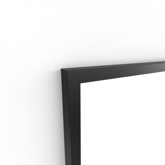 Origins Living Docklands Rectangular Mirror 40 Black - 40x70cm B375561 from Ebzone Walkin Panels Ronix Optional 300mm Wetroom Splash Panel - Brushed Brass ROL580