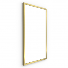 Origins Living Docklands Rectangular Mirror 40 Brushed Brass - 40x70cm B375691 Origins Living Docklands Rectangular Mirror 40 Brushed Brass - 40x70cm B375691