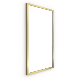 Origins Living Docklands Rectangular Mirror 40 Brushed Brass - 40x70cm B375691 Origins Living Docklands Rectangular Mirror 40 Brushed Brass - 40x70cm B375691