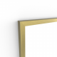 Origins Living Docklands Rectangular Mirror 120 Brushed Brass - 120x70cm B375707 from Ebzone Showering Square Concealed Valve Head & Arm Shower Pack - Brushed Brass AEGO5184