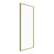 Origins Living Docklands Rectangular Mirror 41 Brushed Brass - 40x100cm DKL-001410-BB