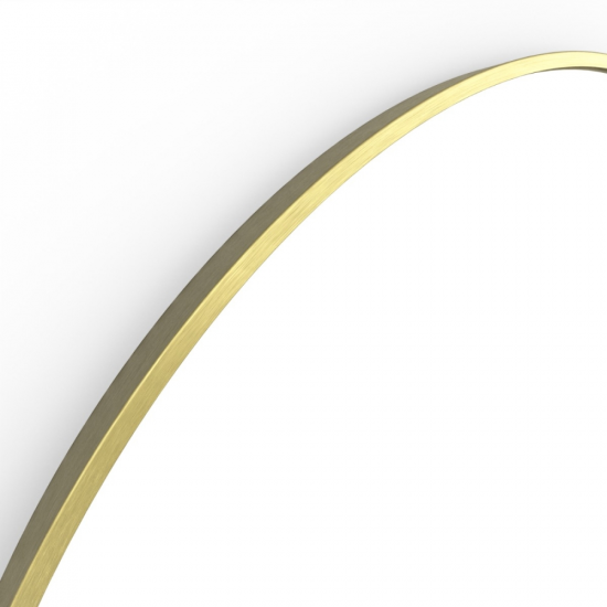 Origins Living Docklands Round Mirror 60cm Brushed Brass B375523 from Ebzone Walkin Panels Ronix 700mm Wetroom Side Panel & Arm - Chrome ROL5104