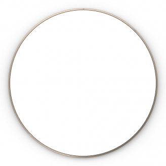 Origins Living Docklands Round Mirror 60cm Brushed Bronze DKL-00D060-BZ from Ebzone Toilets & Frames Round Push Button Flushplate - Black RERCON523