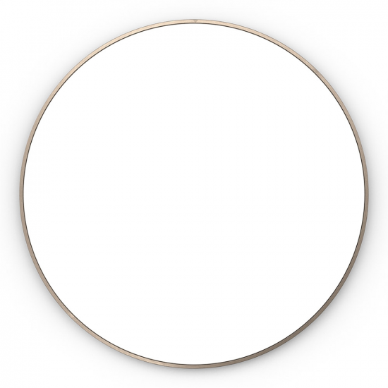 Origins Living Docklands Round Mirror 80cm Brushed Bronze DKL-00D080-BZ from Ebzone Toilets & Frames Round Push Button Flushplate - White RERCON523