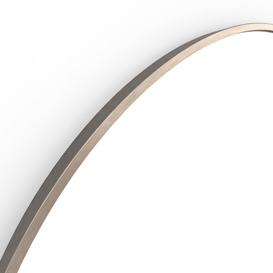 Origins Living Docklands Round Mirror 80cm Brushed Bronze DKL-00D080-BZ from Ebzone Toilets & Frames Round Push Button Flushplate - White RERCON523