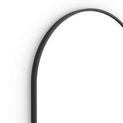 Origins Living Docklands Arch Mirror 50 Black - 50x80cm DKL-00R058-BK