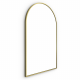 Dockland Capsule and Arched Mirrors DKL-00R058-BB Origins Living Docklands Arch Mirror 50 Brushed Brass - 50x80cm DKL-00R058-BB Toilets & Frames Round Push Button Flushplate - Brushed Brass RERCON533