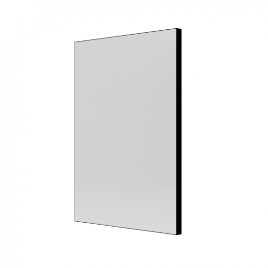 Mirrors Origins Living Hutton Reversible 5x Magnifying Wall Mirror - Black HTN-007520-BK