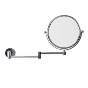 Origins Living Hutton Reversible 5x Magnifying Wall Mirror - Chrome HTN-007520-CH