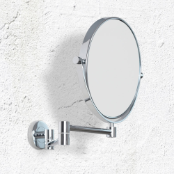 Origins Living Hutton Reversible 5x Magnifying Wall Mirror - Chrome HTN-007520-CH