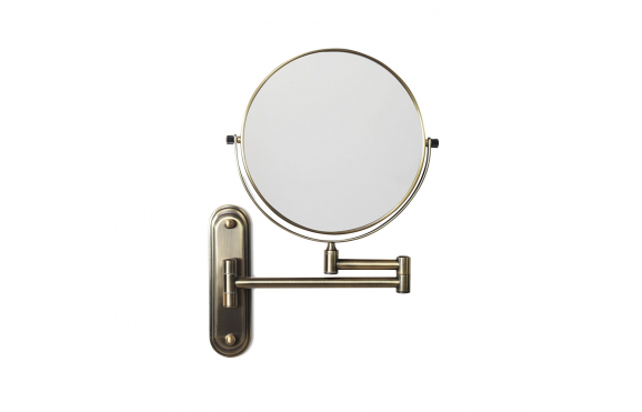 Origins Living Taylor Reversible 5x Magnifying Wall Mirror - Aged Brass TYL-007520-AB