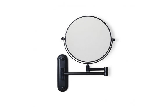 Origins Living Taylor Reversible 5x Magnifying Wall Mirror - Black TYL-007520-BK
