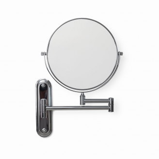 Origins Living Taylor Reversible 5x Magnifying Wall Mirror - Chrome TYL-007520-CH from Ebzone Mirrors Origins Living Newington Rectangular Mirror 60 Black - 60x80cm NWG-001068-BK