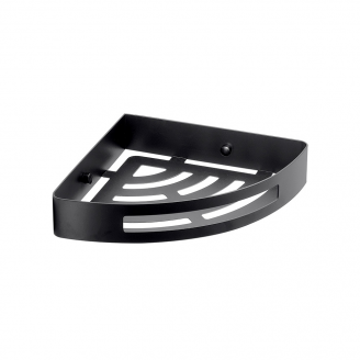 Origins Living Nerva Corner Shower Basket - Black 2479-14 from Ebzone Origins Living Tecno Project Bathroom Accessories Origins Living Tecno Project Towel Rail 33cm - Black 166183