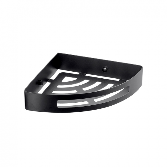 Origins Living Nerva Corner Shower Basket - Black 2479-14 from Ebzone Baths Harlden Freestanding 1655x745x580mm 0TH Bath - Matt Black Bella5390