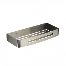 Origins Living Nerva Shower Basket - Brushed Stainless Steel 2417-38 Origins Living Nerva Shower Basket - Brushed Stainless Steel 2417-38